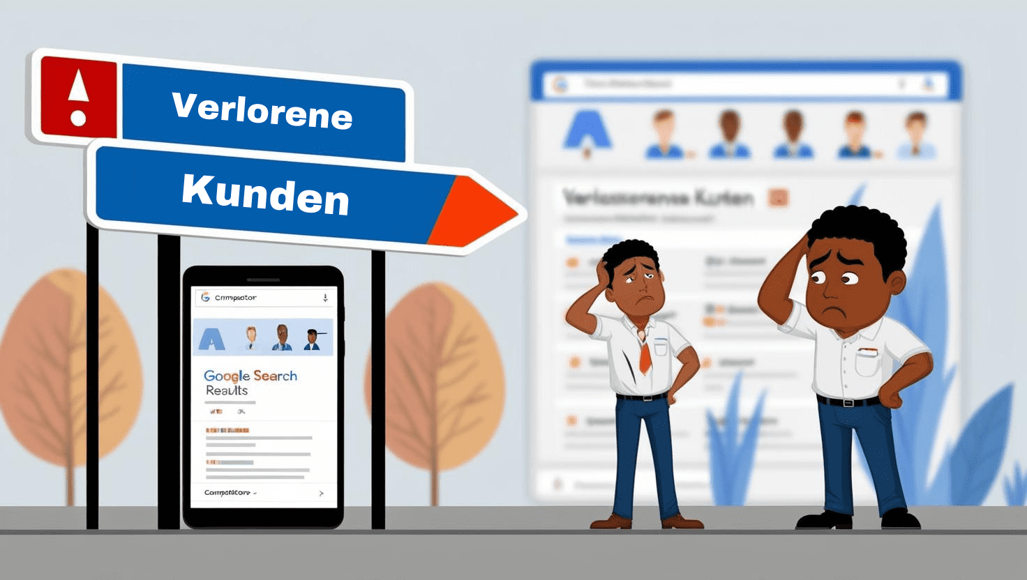 Handwerker verliert Kunden